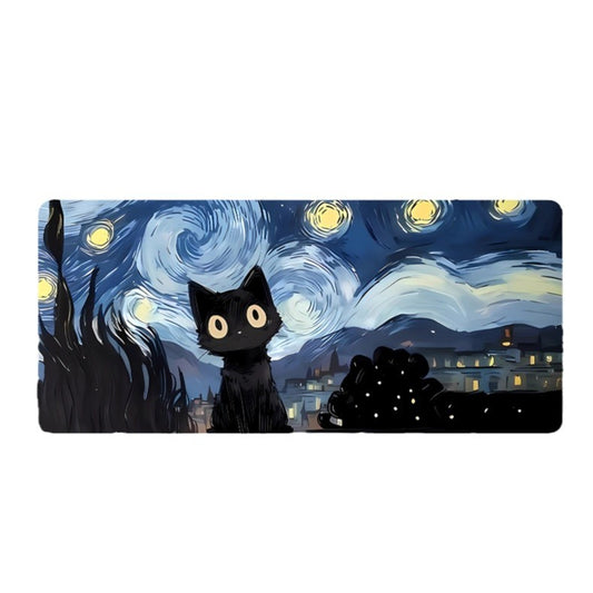 Cartoon Cat Mouse Pad
